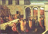 The Banquet of Ahasuerus by Jacopo Del Sellaio